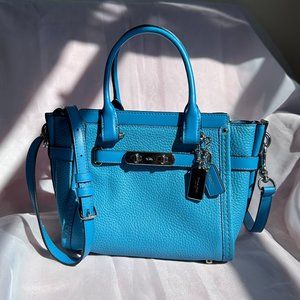 Coach Restored Coach Swagger 27 Gunmetal/Lapis